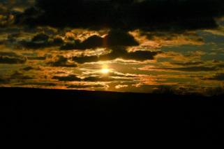 tramonto babbini nuvole